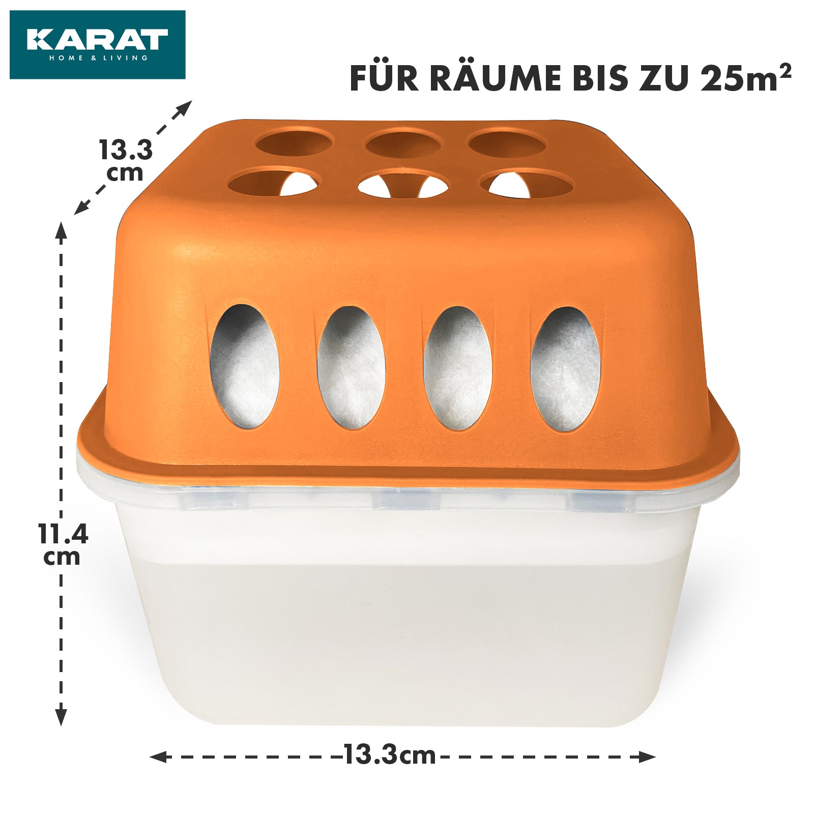 4er-SET Luftentfeuchter | Raumentfeuchter in 6 Farben und 2 Designs | Nachfüllbar & wiederverwendbar