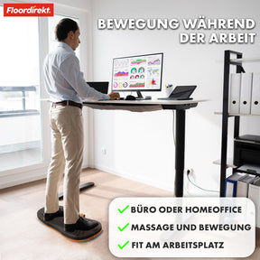 Balance Board | Hawaii | Anti-Ermüdungsmatte für Stehtische in Büro & Home Office | Arbeitsplatzmatte in zwei Ausführungen erhältlich