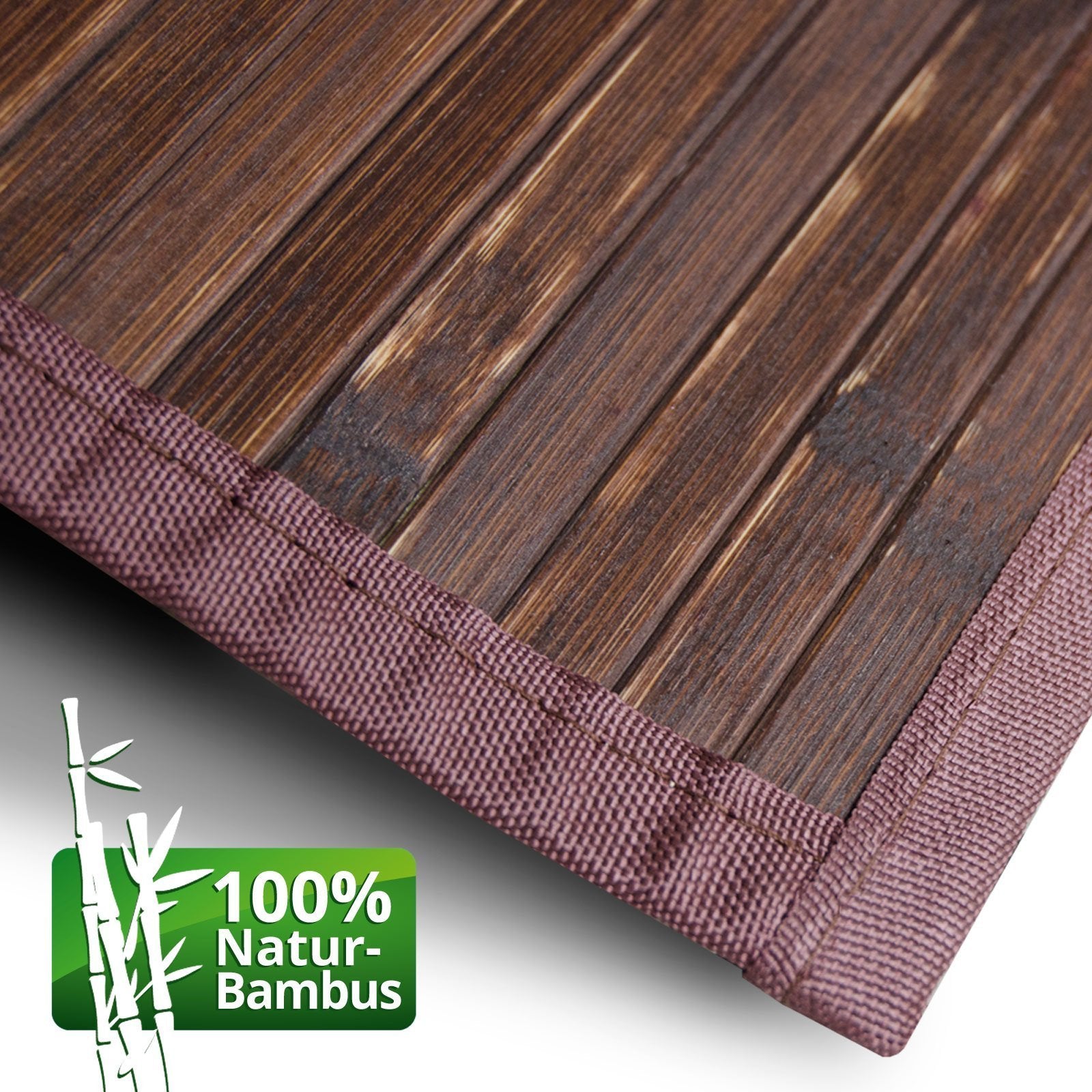 Bambus-Teppich | Oak & | für Bad Bambusmatte Wohnzimmer