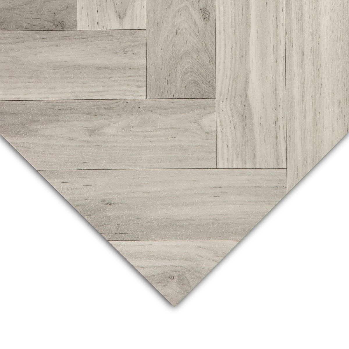 ✂ CV-Belag Plaza | Oak Chevron 907M | Extra abriebsfester PVC Bodenbelag