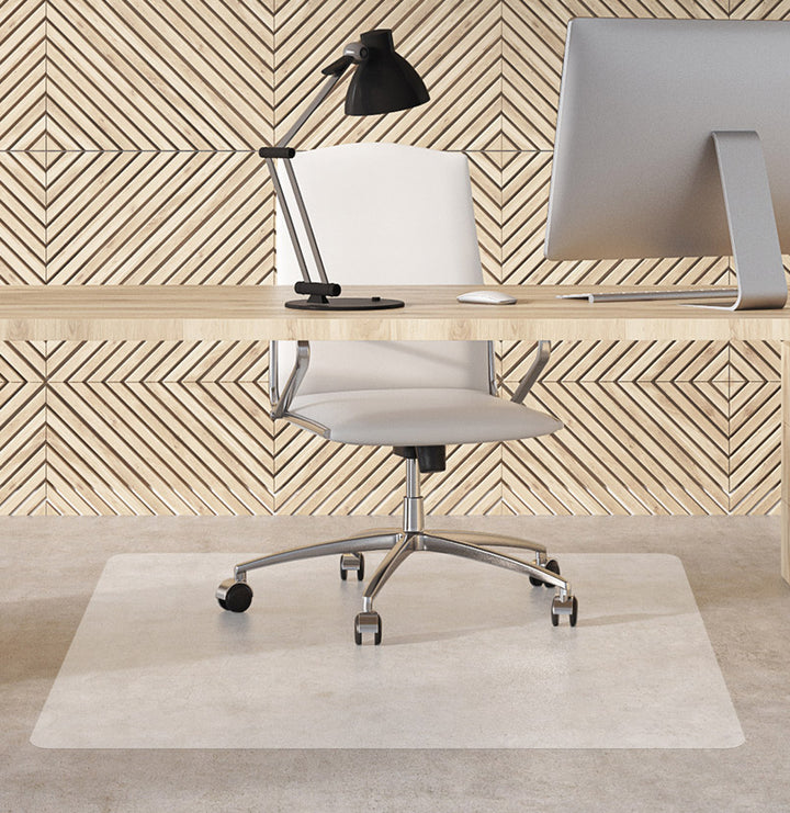 PINNKL Bodenschutzmatte Transparent Bürostuhlmatte für Hartholzböden,  Rollstuhlmatte aus Kunststoff für Fliesenböden und Gaming-Böden (Size : 120  X 80cm/47 X 31) : : Küche, Haushalt & Wohnen