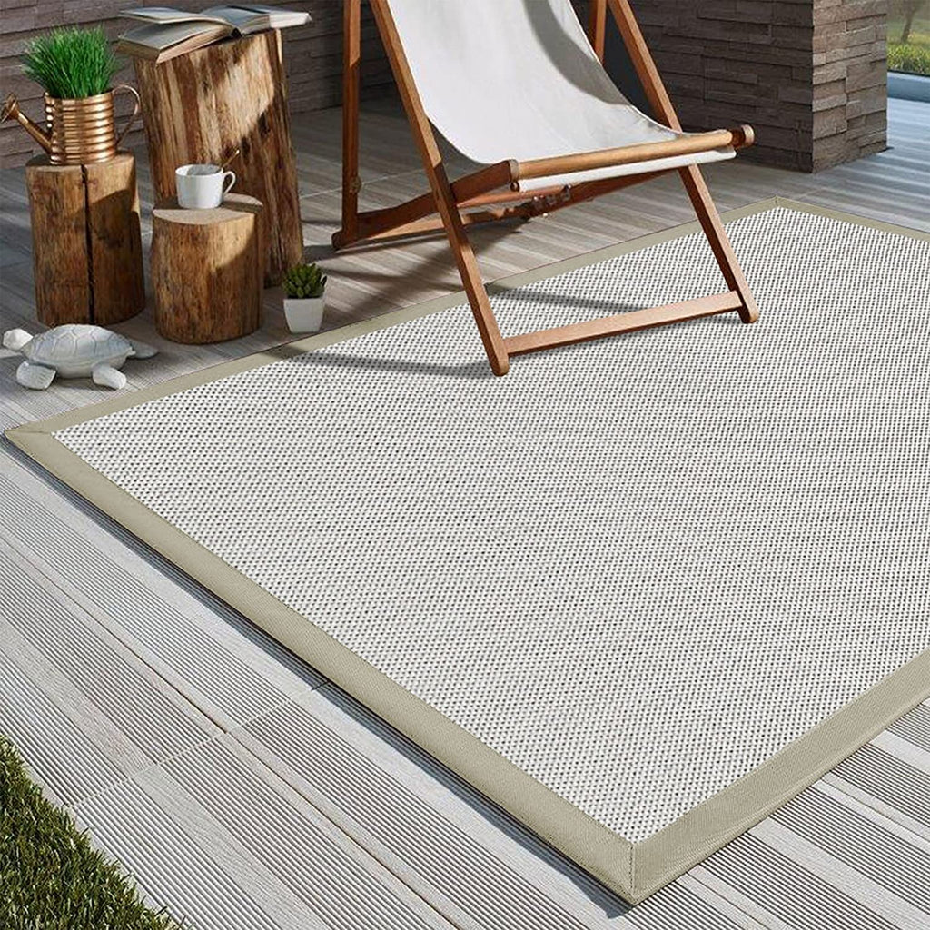 5 | 3 Bordüre Größen KARAT Outdoor-Teppich | Mit Designs |