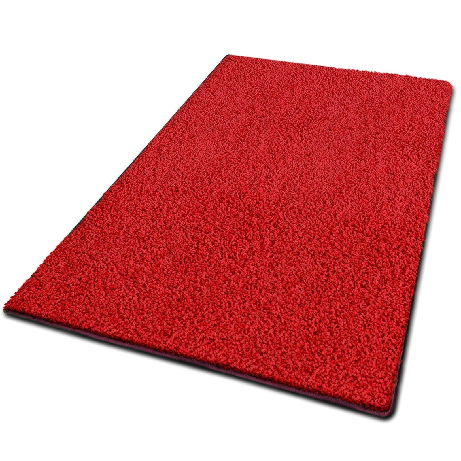 Teppich auf Mass, Bermuda, Robust & pflegeleicht - Rot / 66 cm in 2023